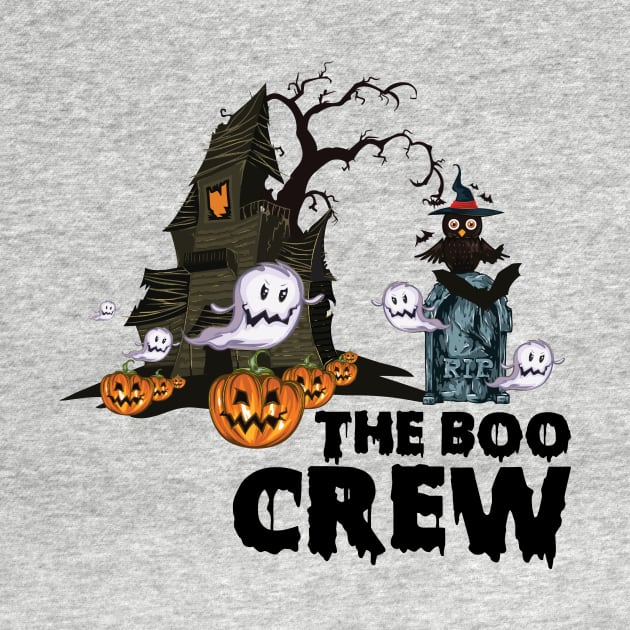 The Boo Crew tee design birthday gift graphic by TeeSeller07